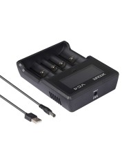 Caricabatterie Xtar VC4 Batterie x 4 Caricabatterie Xtar VC4 Batterie x 4