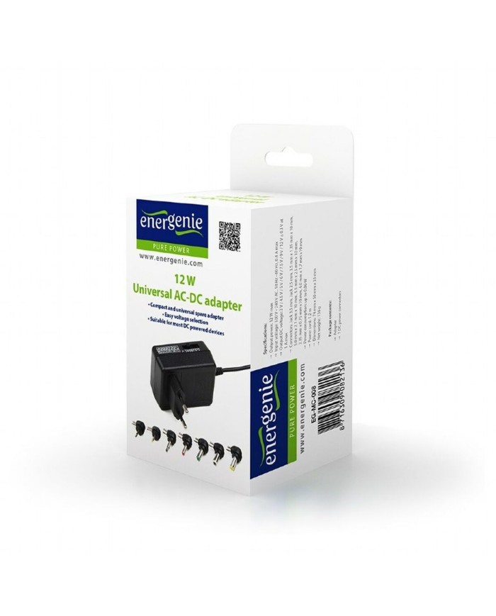 Adattatore di Corrente Energenie EG-MC-008 1,2 m 12 W 100 - 240 V