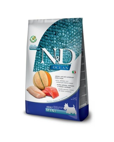 Cibo per Cani Farmina N&D Adulto Salmone Baccalà 2,5 kg Cibo per Cani Farmina N&D Adulto Salmone Baccalà 2,5 kg