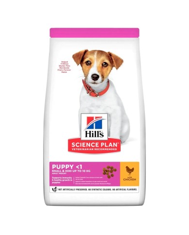mangime Hill's HILL S Science Plan Puppy Small & Mini Cucciolo/Junior Pollo Tacchino 3 Kg