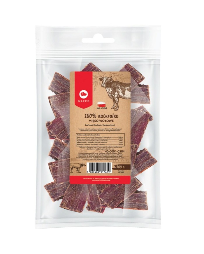 Snack per Cani Maced Carne di vitello 500 g Snack per Cani Maced Carne di vitello 500 g