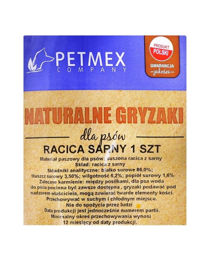 Snack per Cani Petmex Cervo 100 g