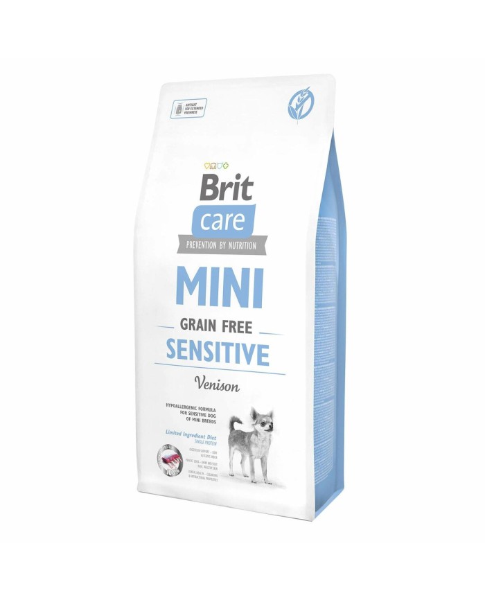 mangime Brit Care Mini Sensitive Venison Adulto Carne di vitello Cinghiale 7 kg