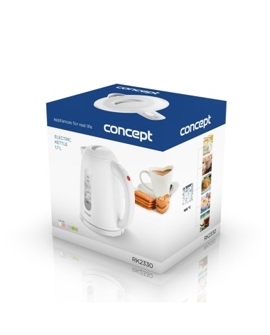 Bollitore Concept rk2330 Bianco 1850-2200 W 1,7 L Bollitore Concept rk2330 Bianco 1850-2200 W 1,7 L