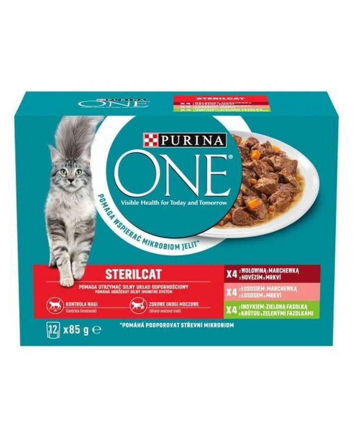 Cibo per gatti Purina One 12 x 85 g Cibo per gatti Purina One 12 x 85 g