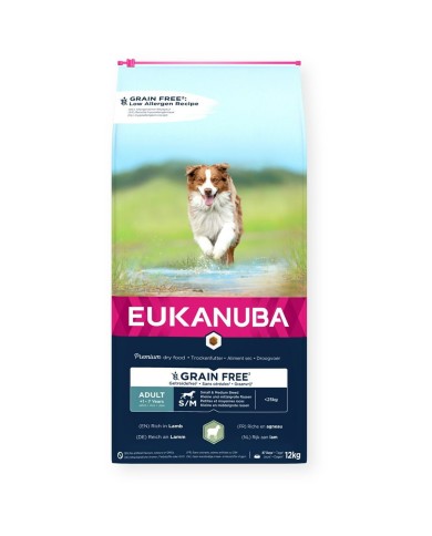mangime Eukanuba Grain Free Adult Agnello 12 kg