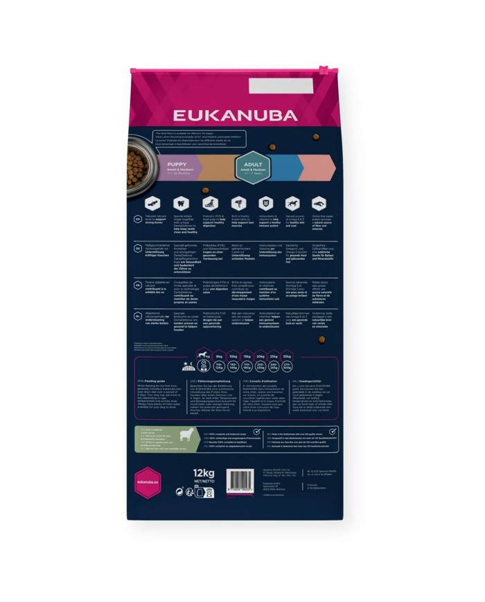 mangime Eukanuba Grain Free Adult Agnello 12 kg