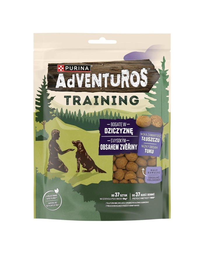Snack per Cani Purina Adventuros Adiestramiento venado 115 g Snack per Cani Purina Adventuros Adiestramiento venado 115 g