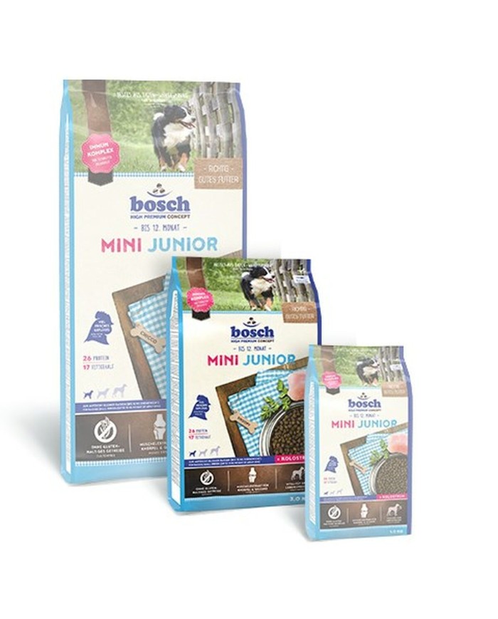 mangime BOSCH Mini Junior Adulto Cucciolo/Junior Uccelli 3 Kg