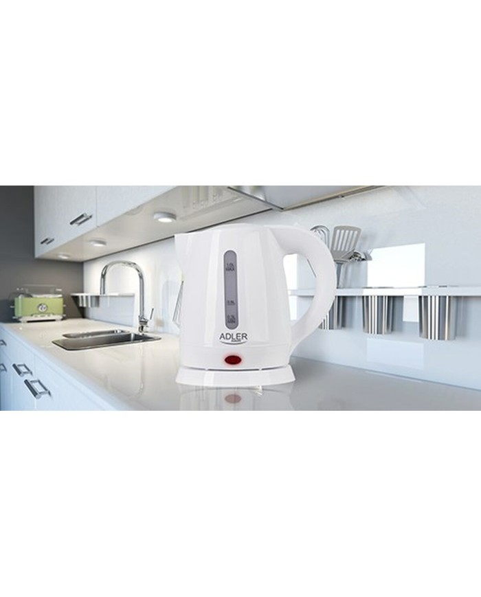 Bollitore Adler AD 1272 Bianco Nocciola Plastica 1600 W 1 L