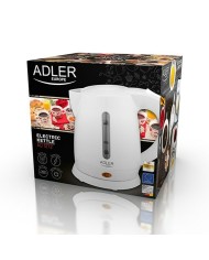 Bollitore Adler AD 1272 Bianco Nocciola Plastica 1600 W 1 L