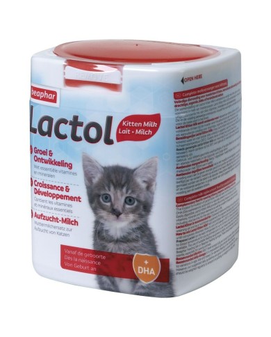 Cibo per gatti Beaphar LACTOL Kitty Milk 500 g Cibo per gatti Beaphar LACTOL Kitty Milk 500 g