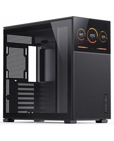 Case computer desktop ATX Jonsbo D41 MESH BLACK SC Nero Display LCD Case computer desktop ATX Jonsbo D41 MESH BLACK SC Nero Display LCD