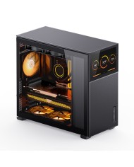 Case computer desktop ATX Jonsbo D41 MESH BLACK SC Nero Display LCD Case computer desktop ATX Jonsbo D41 MESH BLACK SC Nero Display LCD