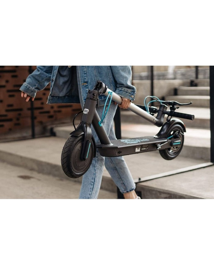 Monopattino Elettrico Motus Scooty 8.5 Nero Turchese 350 W Monopattino Elettrico Motus Scooty 8.5 Nero Turchese 350 W