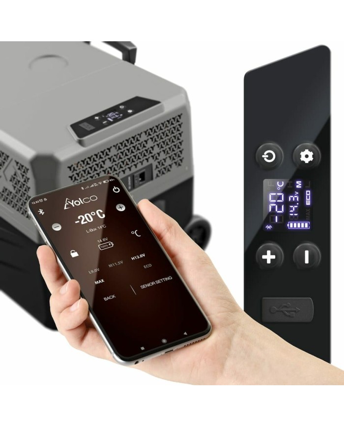 Frigo Portatile Yolco BCX30 GREY Nero Frigo Portatile Yolco BCX30 GREY Nero