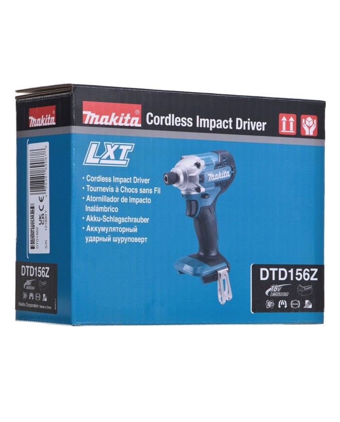 Chiave ad impatto Makita DTD156Z 18 V