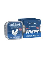 Cibo umido Butcher's Original Mix Juicy pates Carne di manzo e vitello Cibo umido Butcher's Original Mix Juicy pates Carne di manzo e vitello