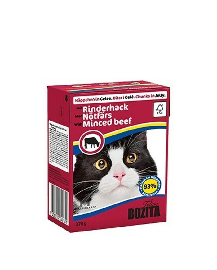 Cibo per gatti Bozita 4913 Pollo Carne di vitello Carne di manzo e vitello 370 g
