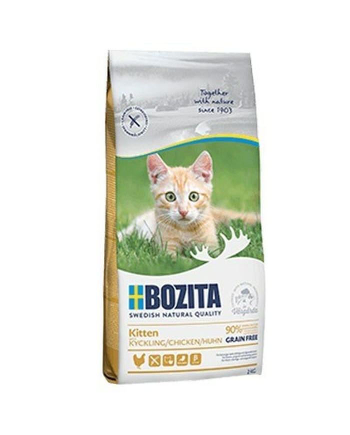Cibo per gatti Bozita Kitten Grain Pollo 2 Kg