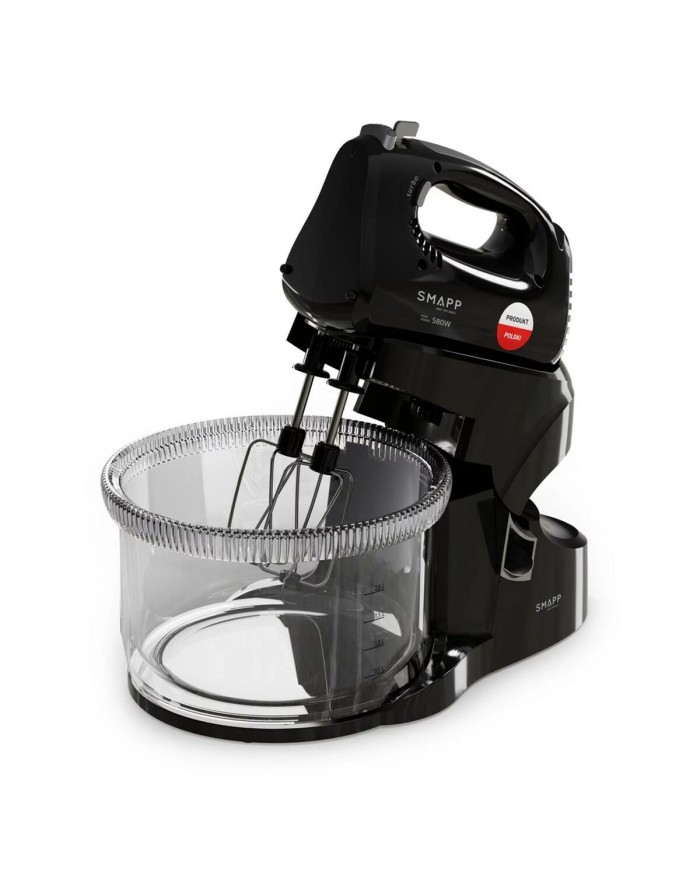 Sbattitore a Fruste SMAPP 451.88 CZARNY Acciaio inossidabile