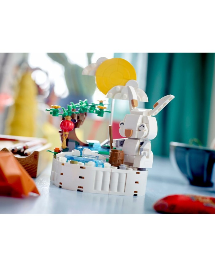 Set di Costruzioni Lego 40643 Jade Bunny Bianco 288 Pezzi