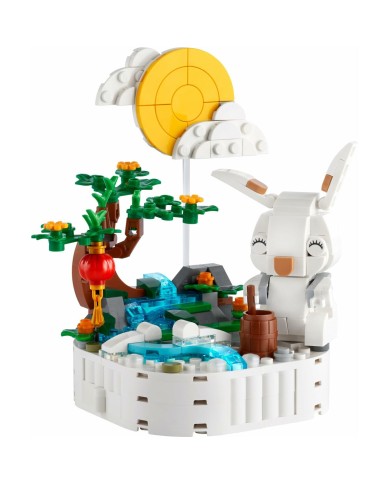 Set di Costruzioni Lego 40643 Jade Bunny Bianco 288 Pezzi