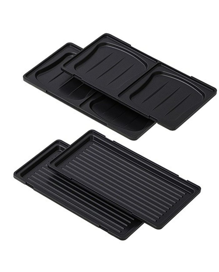 Piastra Grill Elettrica Adler AD 3073 Nero Argentato Piastra Grill Elettrica Adler AD 3073 Nero Argentato