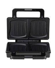 Piastra Grill Elettrica Adler AD 3073 Nero Argentato Piastra Grill Elettrica Adler AD 3073 Nero Argentato