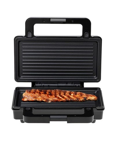 Piastra Grill Elettrica Adler AD 3073 Nero Argentato Piastra Grill Elettrica Adler AD 3073 Nero Argentato