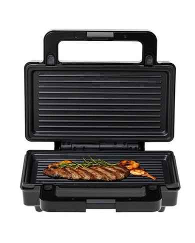 Piastra Grill Elettrica Adler AD 3073 Nero Argentato Piastra Grill Elettrica Adler AD 3073 Nero Argentato