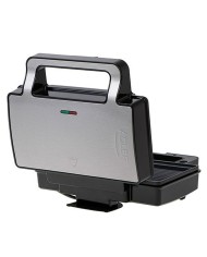 Piastra Grill Elettrica Adler AD 3073 Nero Argentato Piastra Grill Elettrica Adler AD 3073 Nero Argentato