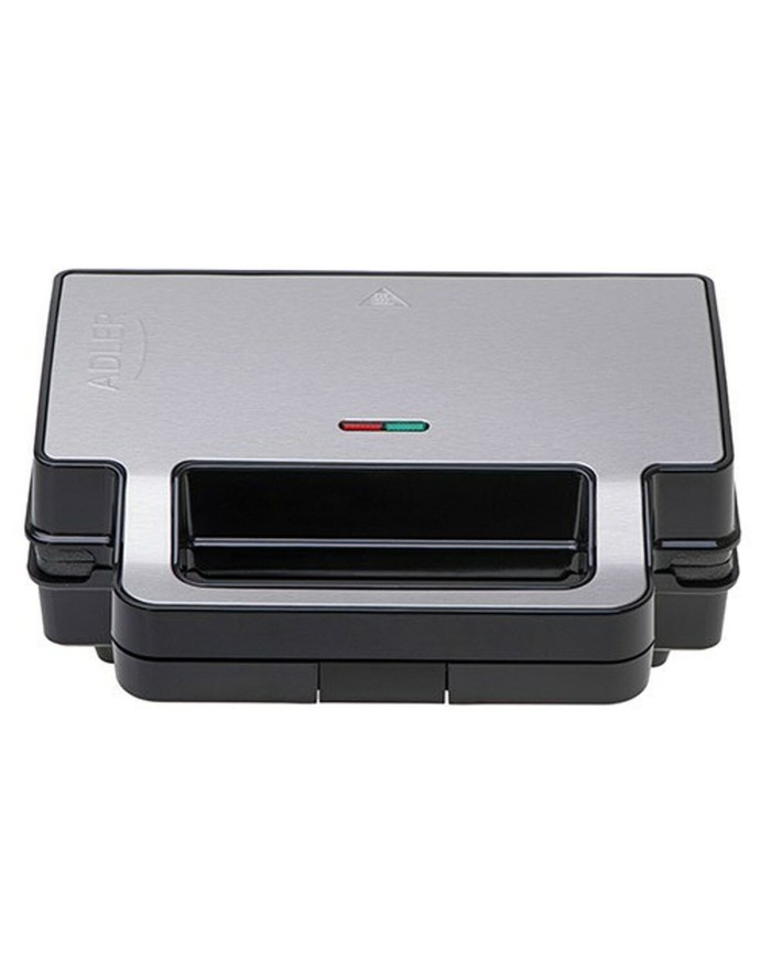 Piastra Grill Elettrica Adler AD 3073 Nero Argentato Piastra Grill Elettrica Adler AD 3073 Nero Argentato