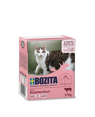 Cibo per gatti Bozita 4931 Pollo Carne di vitello Carne di manzo e vitello 370 g