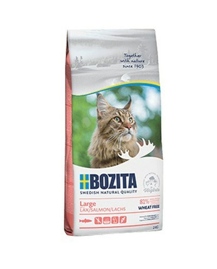 Cibo per gatti Bozita Large wheat Pollo Salmone Pesce 2 Kg
