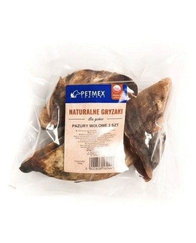 Snack per Cani Petmex Beef hooves Carne di manzo e vitello Snack per Cani Petmex Beef hooves Carne di manzo e vitello