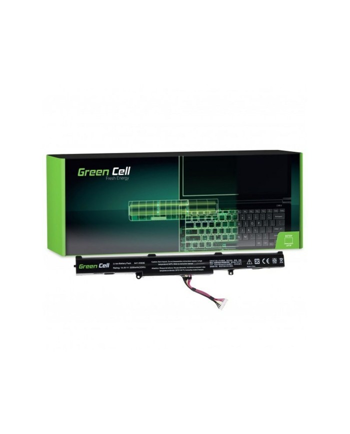 Batteria per Laptop Green Cell AS77 Nero 2200 mAh