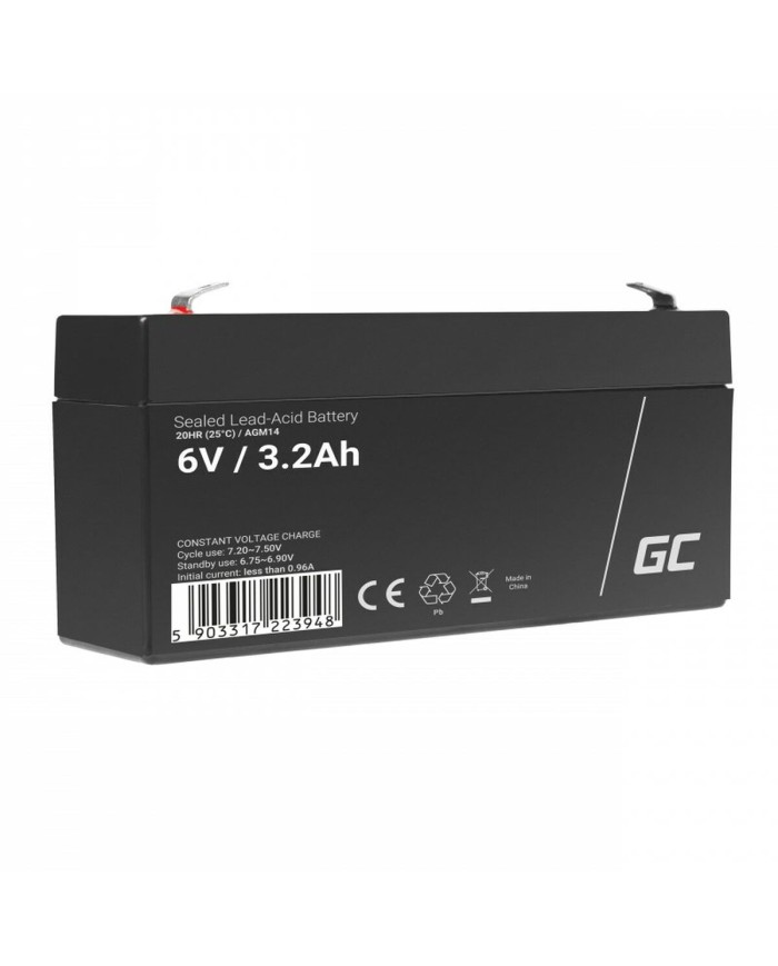 Batteria per Gruppo di Continuità UPS Green Cell AGM14 6 V Batteria per Gruppo di Continuità UPS Green Cell AGM14 6 V