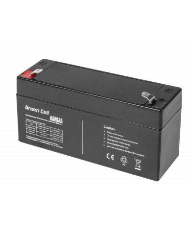 Batteria per Gruppo di Continuità UPS Green Cell AGM14 6 V Batteria per Gruppo di Continuità UPS Green Cell AGM14 6 V