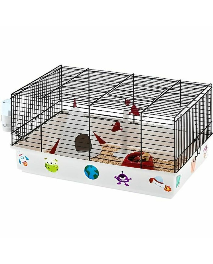 Gabbia per il trasporto di animali domestici Ferplast Criceti 9 Kosmos Metallo Plastica Gabbia per il trasporto di animali domestici Ferplast Criceti 9 Kosmos Metallo Plastica