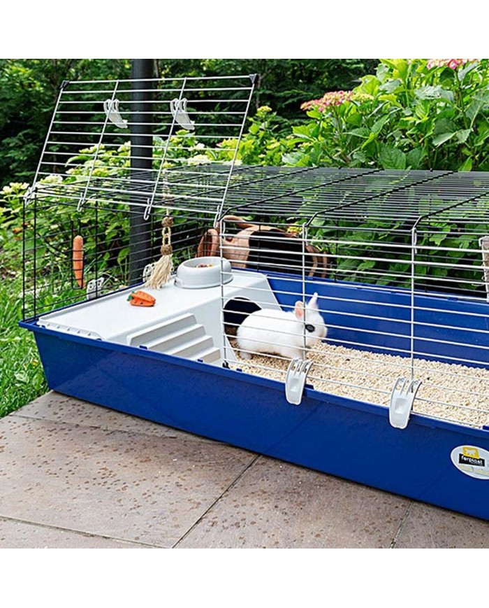 Gabbia Ferplast Rabbit 120 Metallo Plastica 11,8 x 58,5 x 49,5 cm Gabbia Ferplast Rabbit 120 Metallo Plastica 11,8 x 58,5 x 49,5 cm