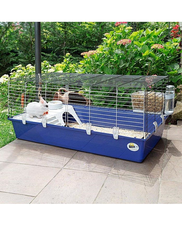Gabbia Ferplast Rabbit 120 Metallo Plastica 11,8 x 58,5 x 49,5 cm Gabbia Ferplast Rabbit 120 Metallo Plastica 11,8 x 58,5 x 49,5 cm