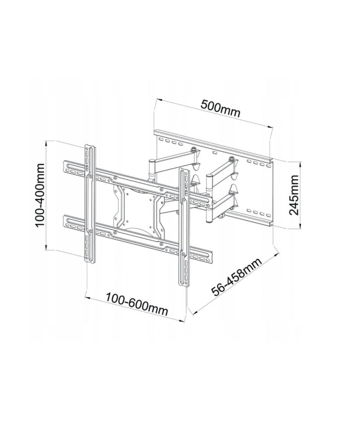 Supporto TV ART AR-87 80" 60 Kg Supporto TV ART AR-87 80" 60 Kg