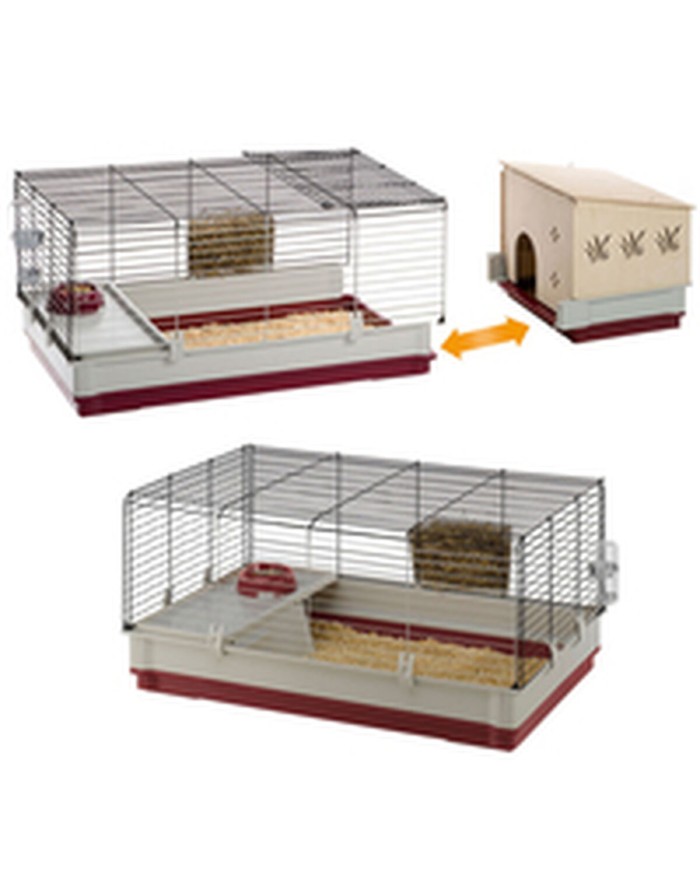 Gabbia Ferplast Krolik 140 Plus Metallo Plastica 142 x 50 x 60 cm Gabbia Ferplast Krolik 140 Plus Metallo Plastica 142 x 50 x 60 cm