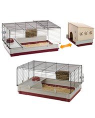 Gabbia Ferplast Krolik 140 Plus Metallo Plastica 142 x 50 x 60 cm Gabbia Ferplast Krolik 140 Plus Metallo Plastica 142 x 50 x 60 cm