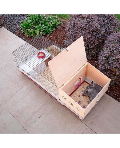 Gabbia Ferplast Krolik 140 Plus Metallo Plastica 142 x 50 x 60 cm