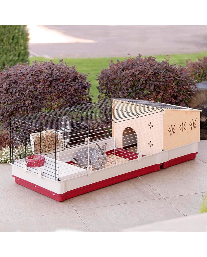 Gabbia Ferplast Krolik 140 Plus Metallo Plastica 142 x 50 x 60 cm Gabbia Ferplast Krolik 140 Plus Metallo Plastica 142 x 50 x 60 cm