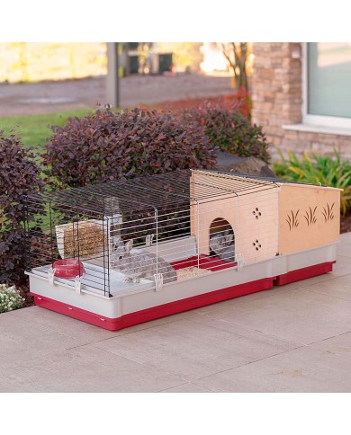 Gabbia Ferplast Krolik 140 Plus Metallo Plastica 142 x 50 x 60 cm