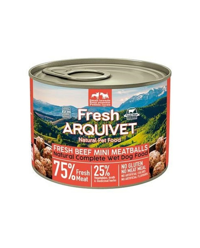 Cibo umido Arquivet Fresh Beef Mini Carne di manzo e vitello 200 g
