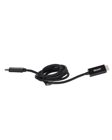 Cavo da DisplayPort a HDMI Unitek V1608A Nero 1,8 m Cavo da DisplayPort a HDMI Unitek V1608A Nero 1,8 m